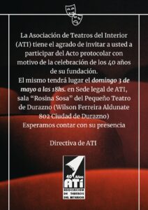La Asociación de Teatros del Interior Celebra 40 Años